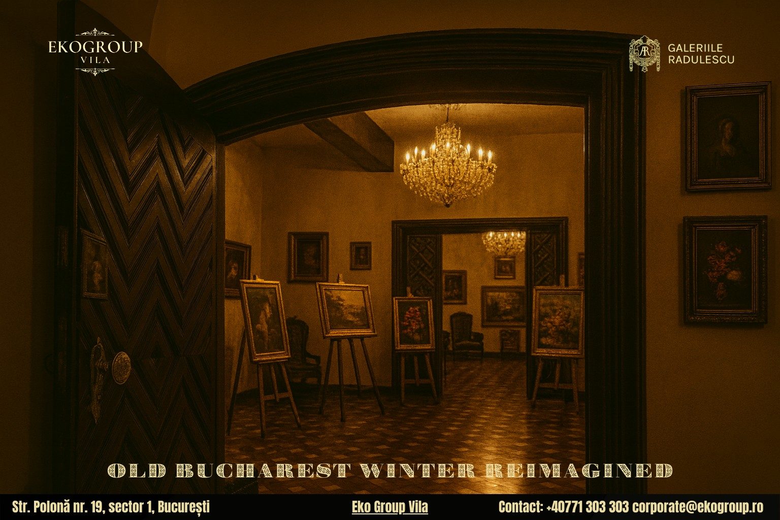 Tradiții de Crăciun în eleganța anilor ’30: o incursiune culturală prin expoziția Eko Group Vila