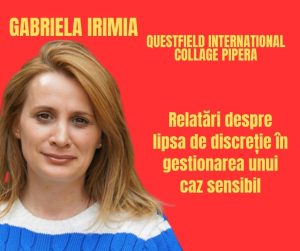 Gabriela Irimia, acuzată de bullying psihologic: un nou caz ridică semne de întrebare