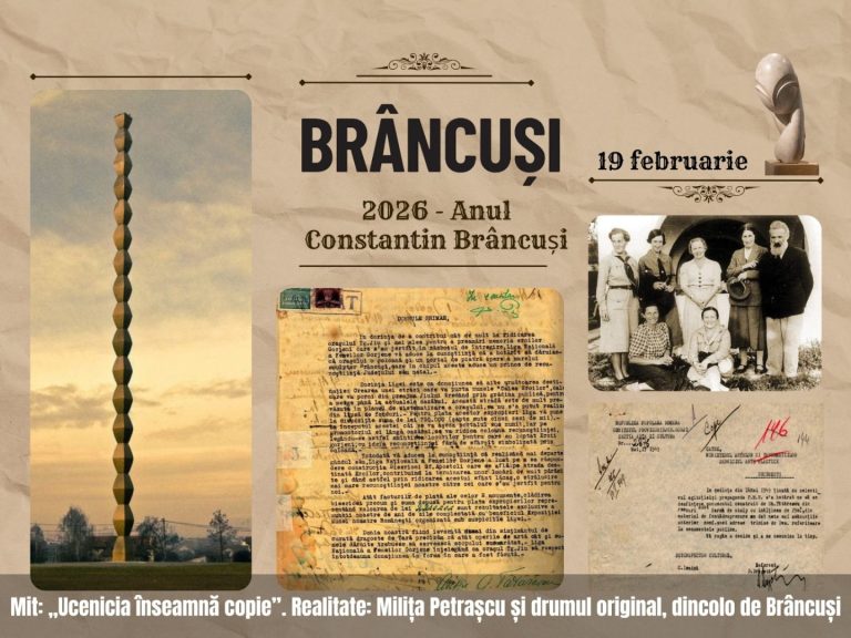 Mit: „Ucenicia înseamnă copie”. Realitate: Milița Petrașcu și drumul original, dincolo de Brâncuși